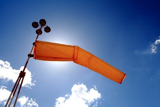 Vent météo