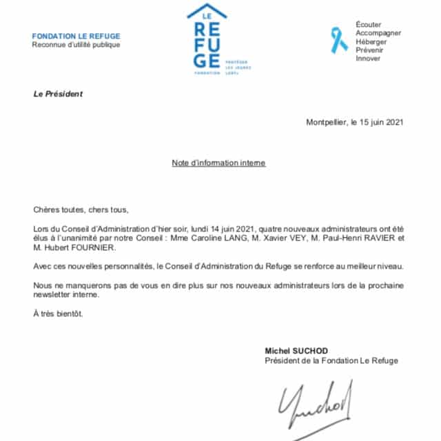 Le refuge Montpellier 