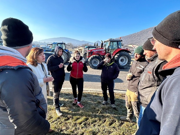 Carole Delga agriculteurs