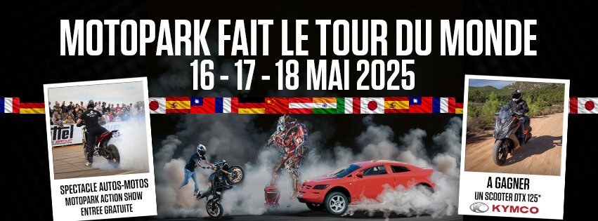 Aéroport de Montpellier : un partenariat avec « Motopark fait le tour du monde »