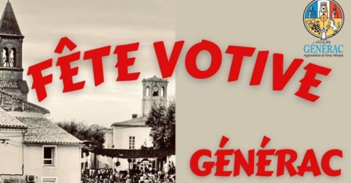 Gard : la fête votive de Générac revient du 10 au 14 juillet