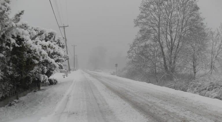 Neige météo
