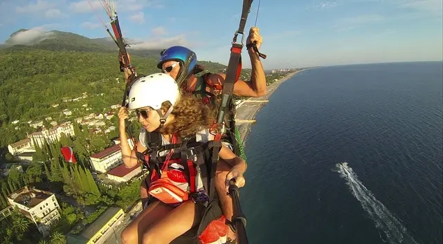 saut en parachute
